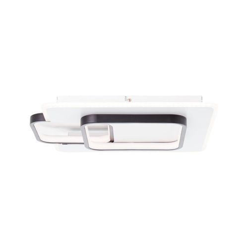 4004353390685 - BRILLIANT Lampe Rezia LED Deckenleuchte 45x40cm weiß schwarz 1x LED integriert 34W LED integriert (3500lm 3000K) Energiesparend und langlebig durch LED-Einsatz