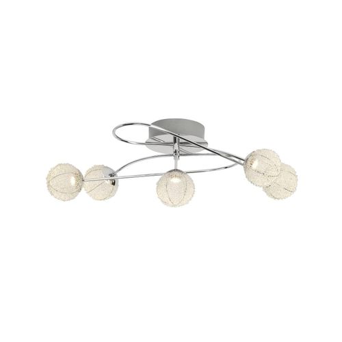 4004353207952 - Lampe Dajana led Deckenleuchte 5flg chrom alu 5x 5W led integriert (400lm 3000K) Energiesparend und langlebig durch LED-Einsatz - silber - Brilliant 4004353207952 - Lampe Dajana led Deckenleuchte 5flg chrom alu 5x 5W led integriert (400lm 3000K) Energiesparend und langlebig durch LED-Einsatz - silber - Brilliant