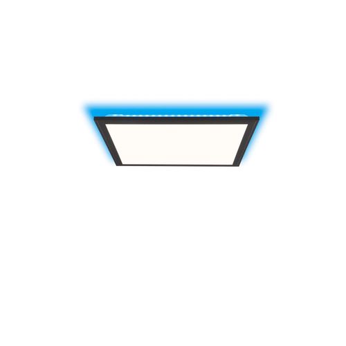 4004353388644 - Lampe Allie led Deckenaufbau-Paneel 40x40cm sand schwarz Metall Kunststoff 1x 25W led integriert (2734lm 2700-6500K) a+ - schwarz - Brilliant 4004353388644 - Lampe Allie led Deckenaufbau-Paneel 40x40cm sand schwarz Metall Kunststoff 1x 25W led integriert (2734lm 2700-6500K) a+ - schwarz - Brilliant
