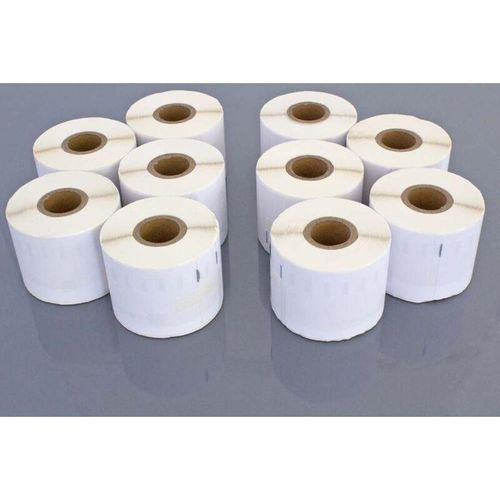 4068201535192 - Vhbw - 10x Etiketten-Rolle 54mm x 101mm (220 Etiketten) Ersatz für Dymo 99014 für Etiketten-Drucker