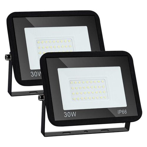 9441000445704 - SWANEW 30W 2x LED Fluter LED Strahler Wasserdicht Flutlicht Außenstrahler Outdoor-Sicherheitsleuchte für Garten Garage Warmweiß - Warmweiß 9441000445704 - SWANEW 30W 2x LED Fluter LED Strahler Wasserdicht Flutlicht Außenstrahler Outdoor-Sicherheitsleuchte für Garten Garage Warmweiß - Warmweiß