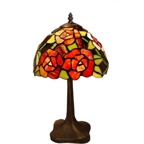 8435763147907 - Fijalo - Leuchte Deckenlampe mit Tiffany -Lampenschirm Durchmesser 30 cm Dalí -Glühbirnenreihe nicht enthaltene Montage erforderlich oder