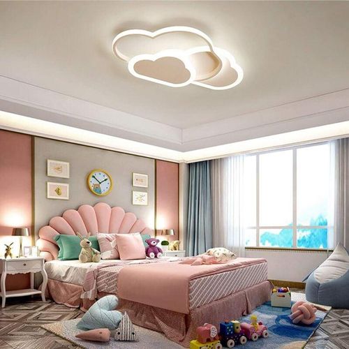 0764901968356 - Senderpick - Moderne LED-Deckenlampe Wolken-Deckenlampe dimmbare Wolken-Deckenlampe kreative Cartoon-Deckenlampe für Jungen- und Mädchenzimmer