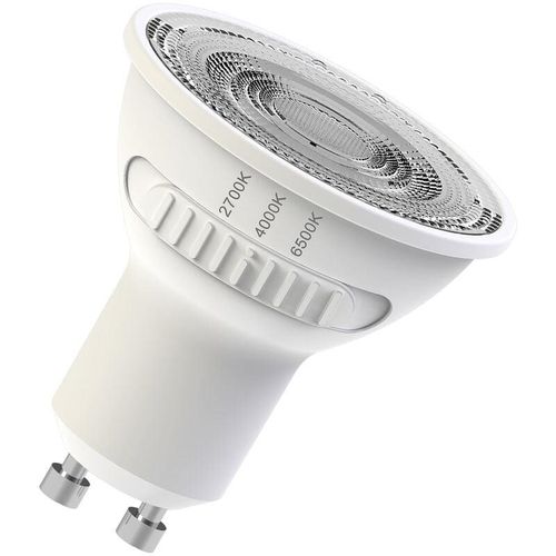 4099854063992 - Led spot PAR16 55 mit drei Lichtfarben GU10 42W 400lm 2700K - 6500K Warm- Kalt- und Tageslichtweiß Farbtemperaturwechsel sehr geringer