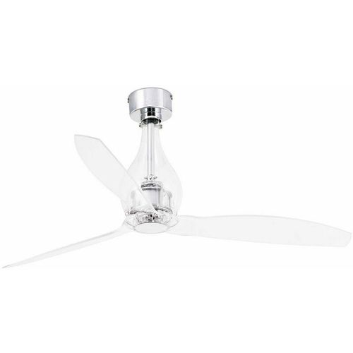 8421776216006 - Faro Barcelona - Faro mini eterfan - Transparenter Deckenventilator mit Gleichstrommotor Smart - Fernbedienung inklusive