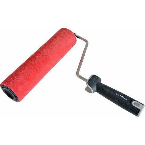 4001438155863 - RollMatic® Farbroller RedFibre mit Antihaftbeschichtung 25 cm 4 mm Farbroller - Nespoli