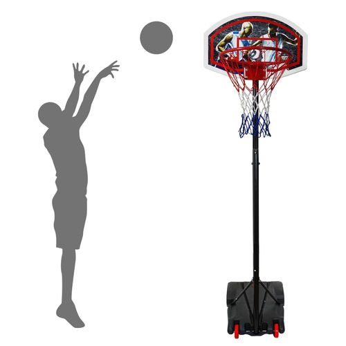 4009197640927 - Basketballständer 165-205 cm 4009197640927 - Basketballständer 165-205 cm