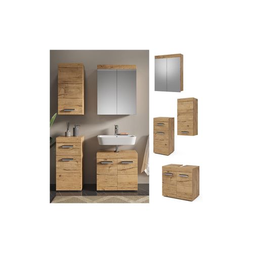 4251421996953 - Badmöbel Set Badezimmermöbel Luna Spiegelschrank Unterschrank Hängeschrank 4251421996953 - Badmöbel Set Badezimmermöbel Luna Spiegelschrank Unterschrank Hängeschrank