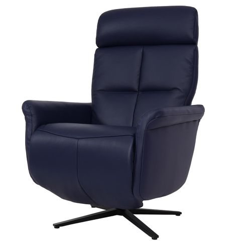 4057651810263 - Relaxsessel MCW-L10 Design Fernsehsessel TV-Sessel Liegesessel Liegefunktion drehbar Voll-Leder ~ blau 4057651810263 - Relaxsessel MCW-L10 Design Fernsehsessel TV-Sessel Liegesessel Liegefunktion drehbar Voll-Leder ~ blau