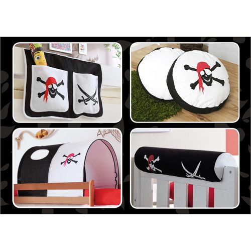 4250393891389 - TiCAA Kinder Hochbett Zubehör Set 4-teilig 4250393891389 - TiCAA Kinder Hochbett Zubehör Set 4-teilig