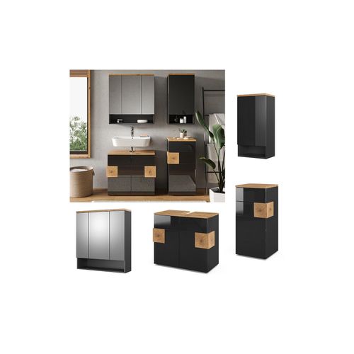 4066731029358 - Badmöbel Set Eden Spiegelschrank Unterschrank Hängeschrank Hochschrank ANT 4066731029358 - Badmöbel Set Eden Spiegelschrank Unterschrank Hängeschrank Hochschrank ANT
