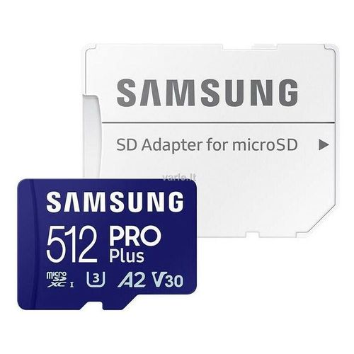 8806094780550 - PRO Plus microSDXC-Karte 512 GB A2 Application Performance Class v30 Video Speed Class UHS-I inkl SD-Adapter