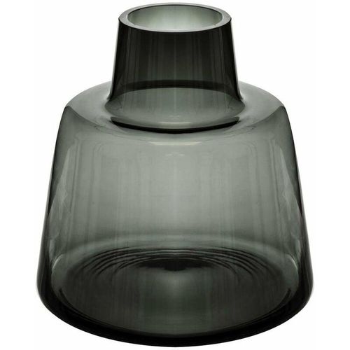 3560238679616 - Atmosphera - Vase aus Glas Höhe 23 cm Grau