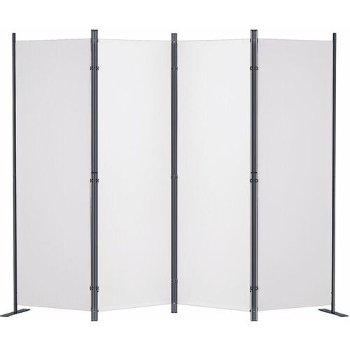 0840349901916 - 4-teiliger Paravent Klappbarer Raumteiler 224 x 171 cm Freistehende Sichtschutzwand Raumteiler Stellwand 558 x 30 x 171 cm Trennwand Sichtschutz