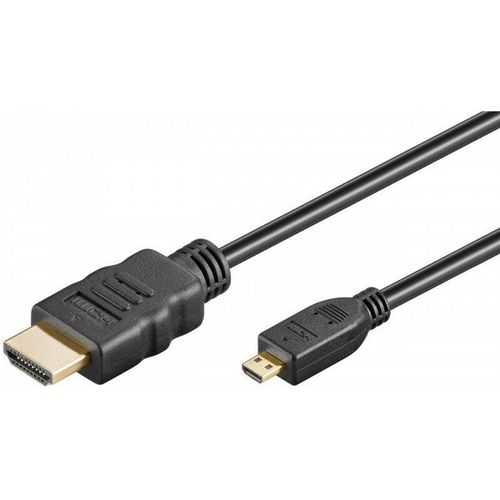 4040849537851 - HDMI™-High-Speed-Kabel mit Ethernet (Micro 4K @ 60 Hz) HDMI™-Stecker (Typ a) HDMI™-Micro-Stecker (Typ d) 2 m (53785) - Goobay