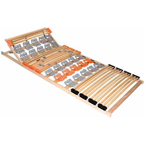 4260360017889 - Coemo - KombiFlex Federleisten-Teller-Lattenrost Kopfteil verstellbar 140 x 200 cm - natur 4260360017889 - Coemo - KombiFlex Federleisten-Teller-Lattenrost Kopfteil verstellbar 140 x 200 cm - natur