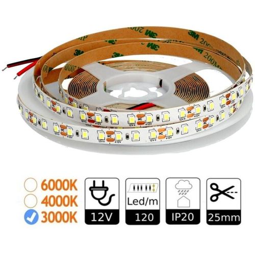 8435523811024 - Jandei - 12V 3000ºK 120 led tira IP20 LEDs Metro IP20 SMD2835 bobina 5 mts