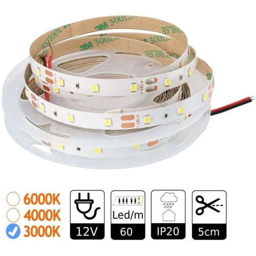 8435523810942 - Jandei - Tira led 12V 3000ºK 60LEDS IP20 SMD2835 bobina 5 mts