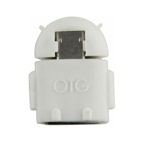 0614405240543 - Northix - OTG-Adapter - USB-zu-MicroUSB-Adapter - Weiß