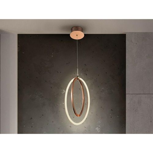 8435435329556 - Schuller Lighting - Schuller Ocellis - Integrierte LED-Pendelleuchte Roségold