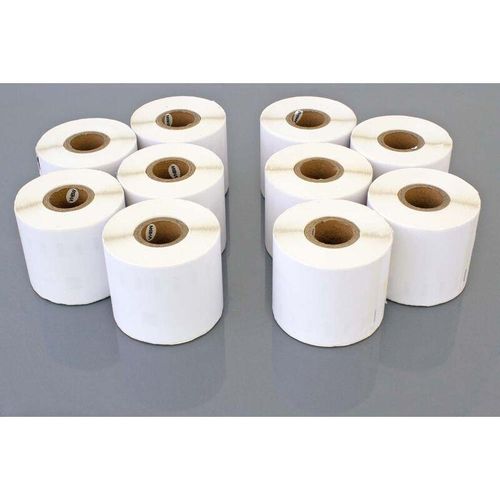 4068201490477 - Vhbw - Set 10x Etiketten-Rolle 59mm x 190mm (110 Etiketten) kompatibel mit Dymo LabelWriter LW400 Turbo LW450 Duo LW450 Etiketten-Drucker