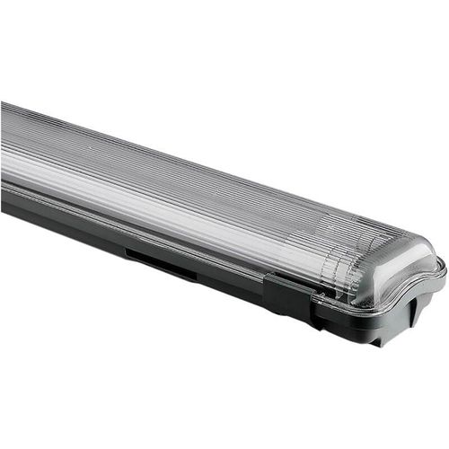 8055303624974 - Iperbriko - Doppelte LED-Röhren-Deckenleuchte 2 x 18W-4000K mm1260 x 112 x 63 mm