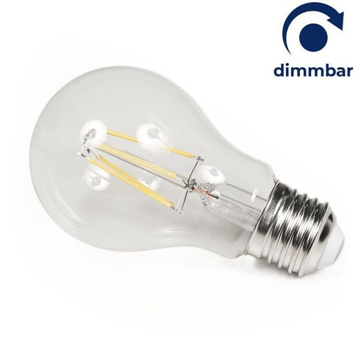 4250967311121 - Mcshine - led Filament Glühlampe Filed E27 6W 620 lm warmweiß dimmbar klar