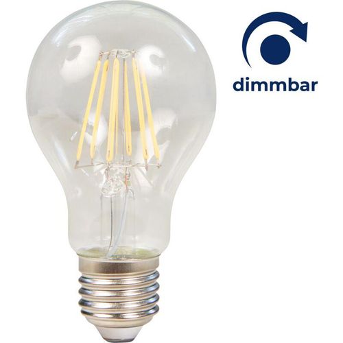 4250967311138 - Mcshine - led Filament Glühlampe Filed E27 7W 820 lm warmweiß dimmbar klar