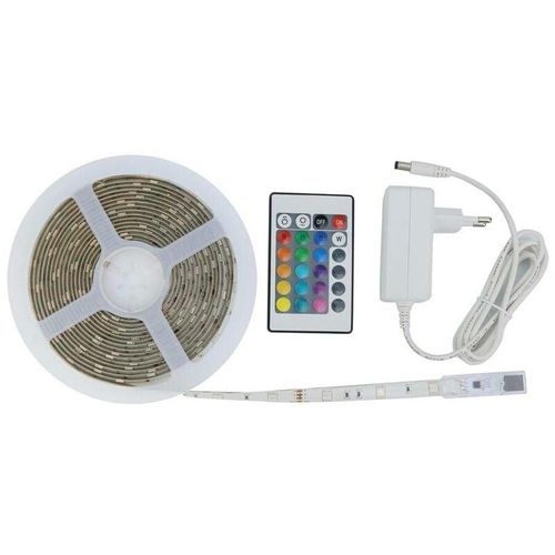 5996595790226 - 79022 led strip 19W Kunststoff weiß IP44 B500cm H02cm dimmbar mit Fernbedienung - Rabalux