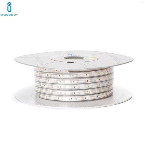 8433325195861 - Aigostar - led streifen 5050 spule 50 meter 220V mit stecker warmweiss 65W METER 60LED M 350LM M a+ IP65 3000K