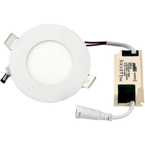 8435523814216 - Jandei - Downlight led 3W Slim Extrafino 6000ºK Redondo Embrar White Place Ÿ83 x 19 mm Montageloch Ÿ70 mm Öffnungswinkel von 120º