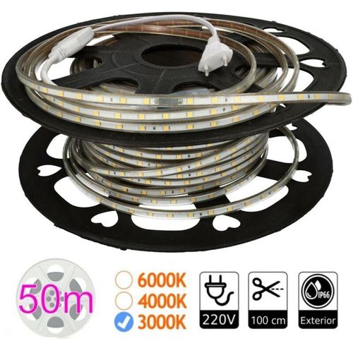 8435523811574 - Jandei - led -Streifen 220 v 3000K äußere 10 -w -u -Bahn -Spulen 50 Meter 8435523811574 - Jandei - led -Streifen 220 v 3000K äußere 10 -w -u -Bahn -Spulen 50 Meter
