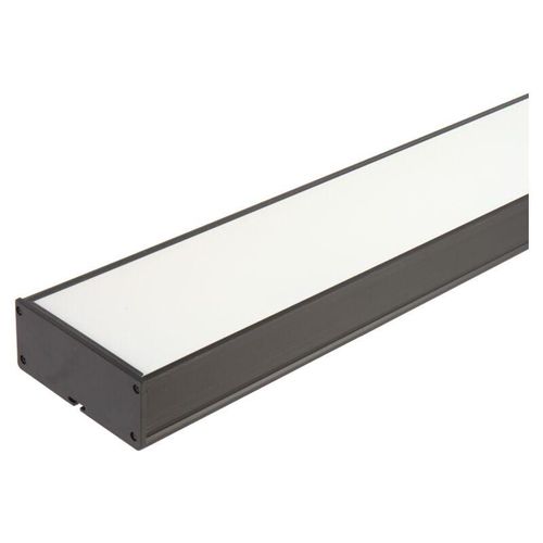 8435523847016 - Jandei - pvc Linear Strip 32W 1180x100mm Oberfläche Hang 4200K IP20 Schwarzer Rahmen