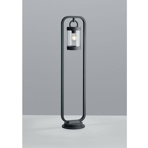 8055303620891 - Iperbriko - Sambesi Anthrazit Außenmast H100 cm Dämmerungssensor IP44 Trio Beleuchtung