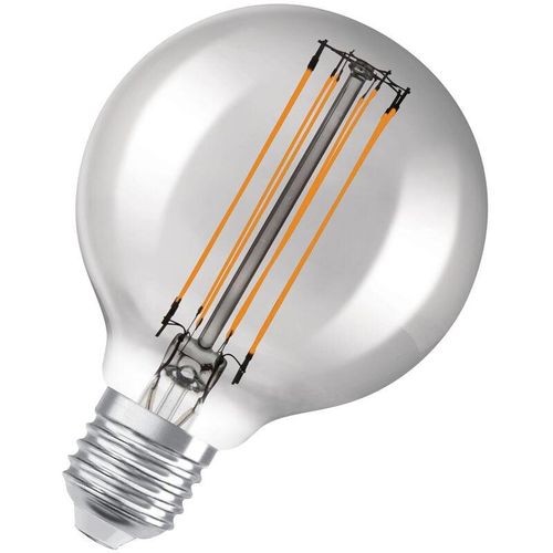 4099854090783 - Dimmbare LED-Lampen Vintage-Edition 42 Watts Ersatz E27 G80 1800 Kelvin Warm Comfort Light Klares Glas single Pack - Smoke - Osram