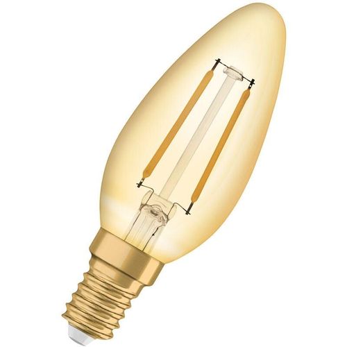 4099854091599 - Ledvance - osram LED-Lampen Vintage-Edition 12 Watts Ersatz E14 B-shape 2400 Kelvin Warm Comfort Light Klares Glas single Pack