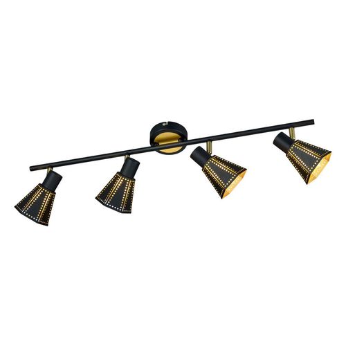 4017807351644 - - Design Decken Lampe Balken Leuchte Esszimmer Strahler Gold Spot verstellbar Leuchten 800300432