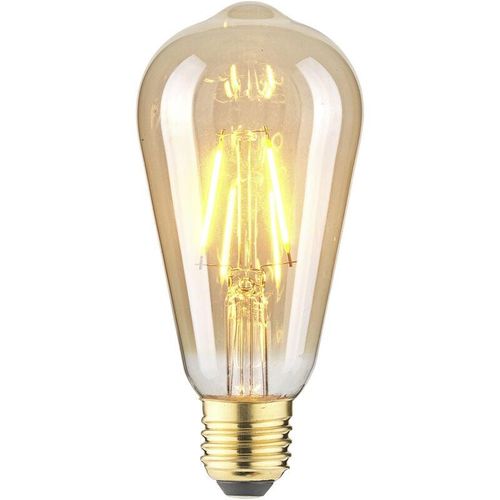 4020856850570 - LM85057 led E27 Kolbenform 25 w Bernstein (ø x l) 64 mm x 140 mm 1 St - Lightme