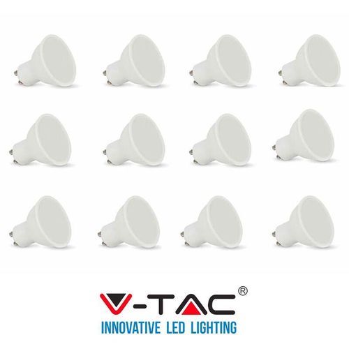 0655100016842 - V-tac - 12 GU10-Glühbirnen 5 w Strahler natural cold light vtac 0655100016842 - V-tac - 12 GU10-Glühbirnen 5 w Strahler natural cold light vtac