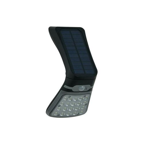 5020024002670 - Forum Lighting - Forum Blackhall Solar 3000k 4W LED-Außenflutlicht Schwarz IP44