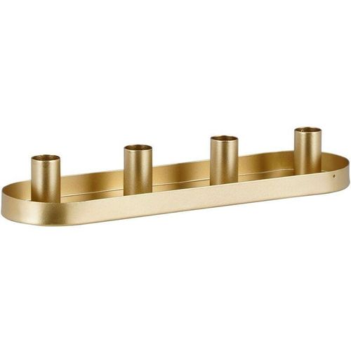 8720362592747 - - Mica Kerzenständer gold 215 x 6 x 3 cm Kerzenhalter