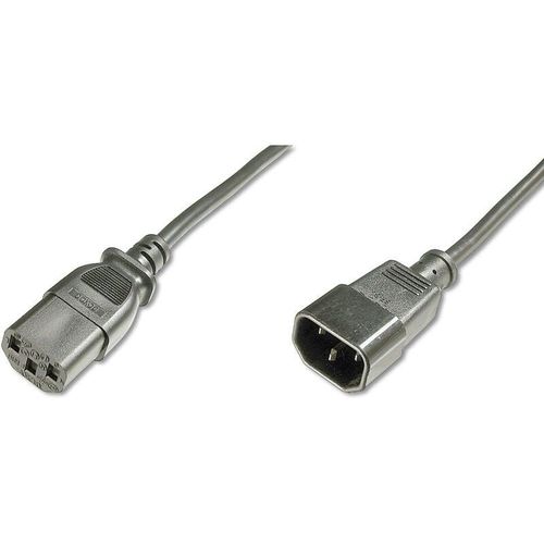 4016032311904 - Strom Kabel [1x Kaltgeräte-Stecker C14 - 1x Kaltgeräte-Buchse C13] 500 m Schwarz - Digitus