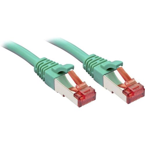 4002888477499 - 47749 RJ45 Netzwerkkabel Patchkabel cat 6 s ftp 200 m Grün mit Rastnasenschutz 1 St - Lindy