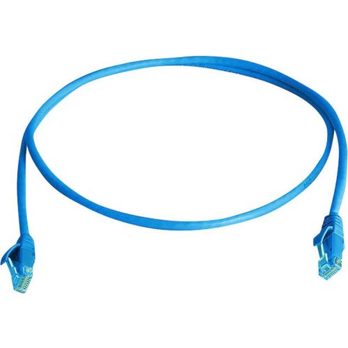 4018359429485 - L00000A0292 RJ45 Netzwerkkabel Patchkabel cat 6 u utp 050 m Blau Flammwidrig Halogenf - Telegärtner