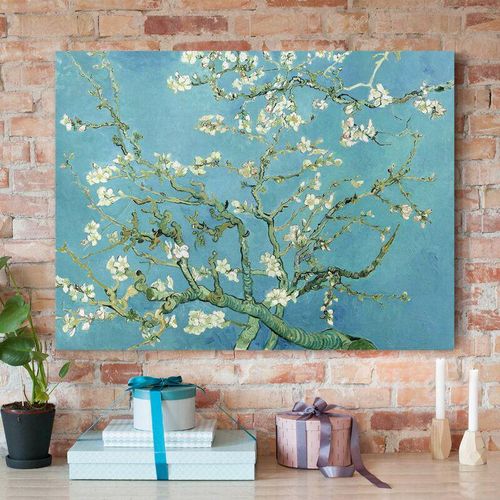 4055957538843 - Leinwandbild - Vincent van Gogh - Mandelblüte - Quer 34 Größe HxB 30cm x 40cm