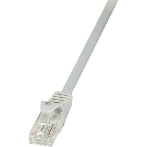 4052792023671 - CP2012U RJ45 Netzwerkkabel Patchkabel cat 6 u utp 025 m Grau mit Rastnasenschutz 1 St - Logilink