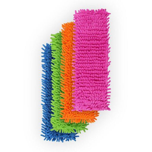 4059222067403 - Bestlivings - Ersatzbezug ( Mix ) für Bodenwischer 40cm - Microfaser Chenille Wischbezug für alle gängigen Klapphalter - Flachwischer Bezug für alle