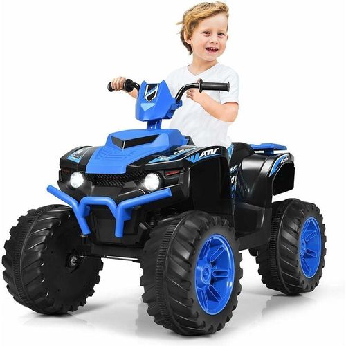 0661706152693 - 12V Elektro Kinderquad mit Scheinwerfer Mini Elektroquad mit Musik & Hupe 4 Raeder Kinder Quad 28-5 km h Kindermotorrad Kinderauto Elektroauto