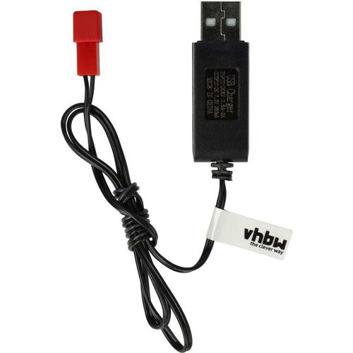 4065705698507 - Vhbw - USB-Ladekabel für RC-Akkus mit JST-Anschluss RC-Modellbau Akkupacks - 60 cm 72 v