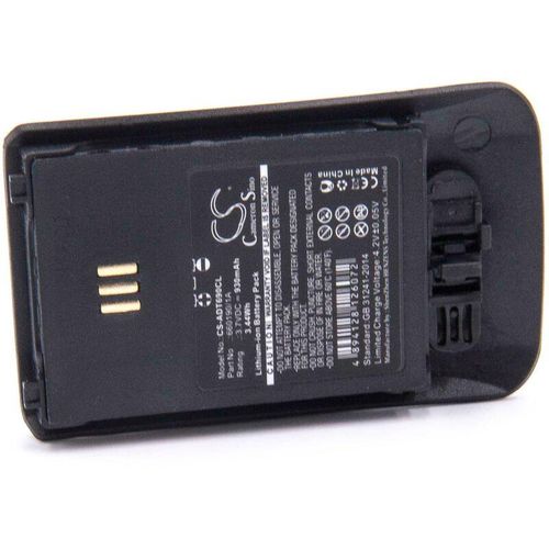 4062692383324 - Akku kompatibel mit Atos Unify Openscape WL4 schnurlos Festnetz Telefon (930mAh 37V Li-Ion) schwarz - Vhbw